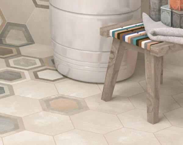 ✨ Hexagon Tegels: Speels Design met Tijdloze Uitstraling