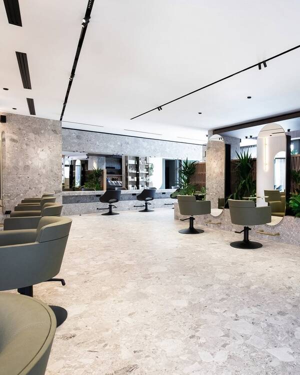 Unieke Ceppo-look Tegels voor Salon Bosman