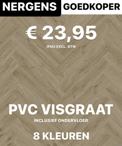 PVC VISGRAAT ACTIE