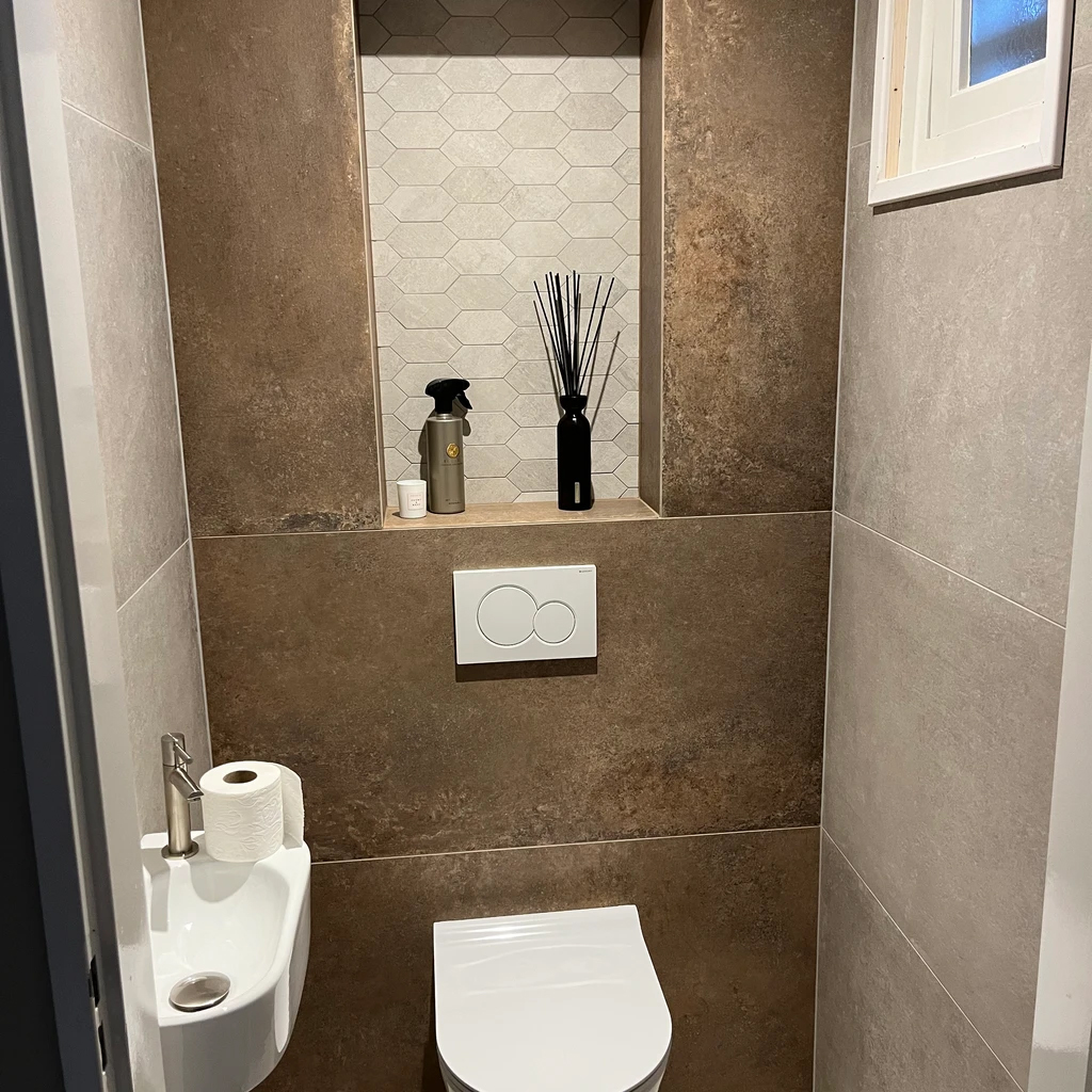 Toiletrenovatie bij Tegelhuis Beugen