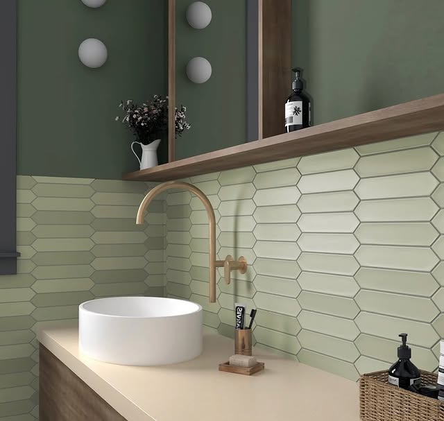 🍃 Groene tegels voor een fris en gebalanceerd interieur