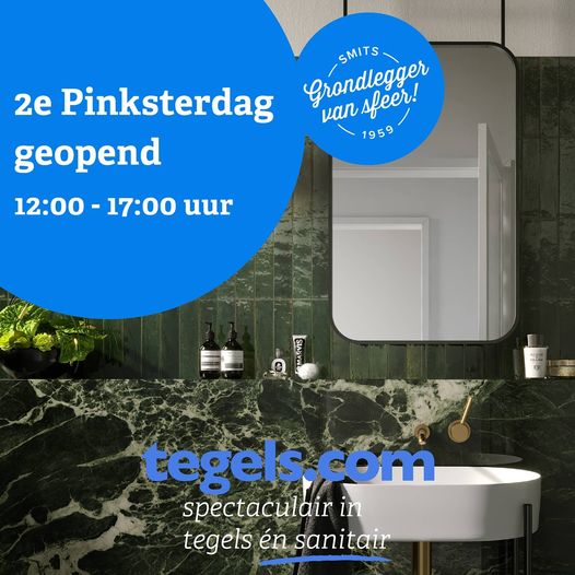 2e Pinksterdag geopend van 12.00u-17.00u