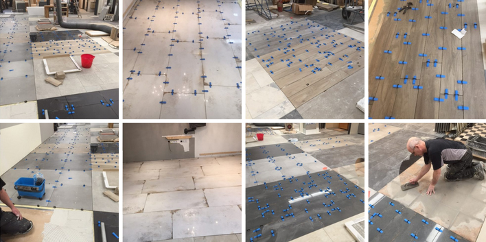 Grote tegels leggen ✨