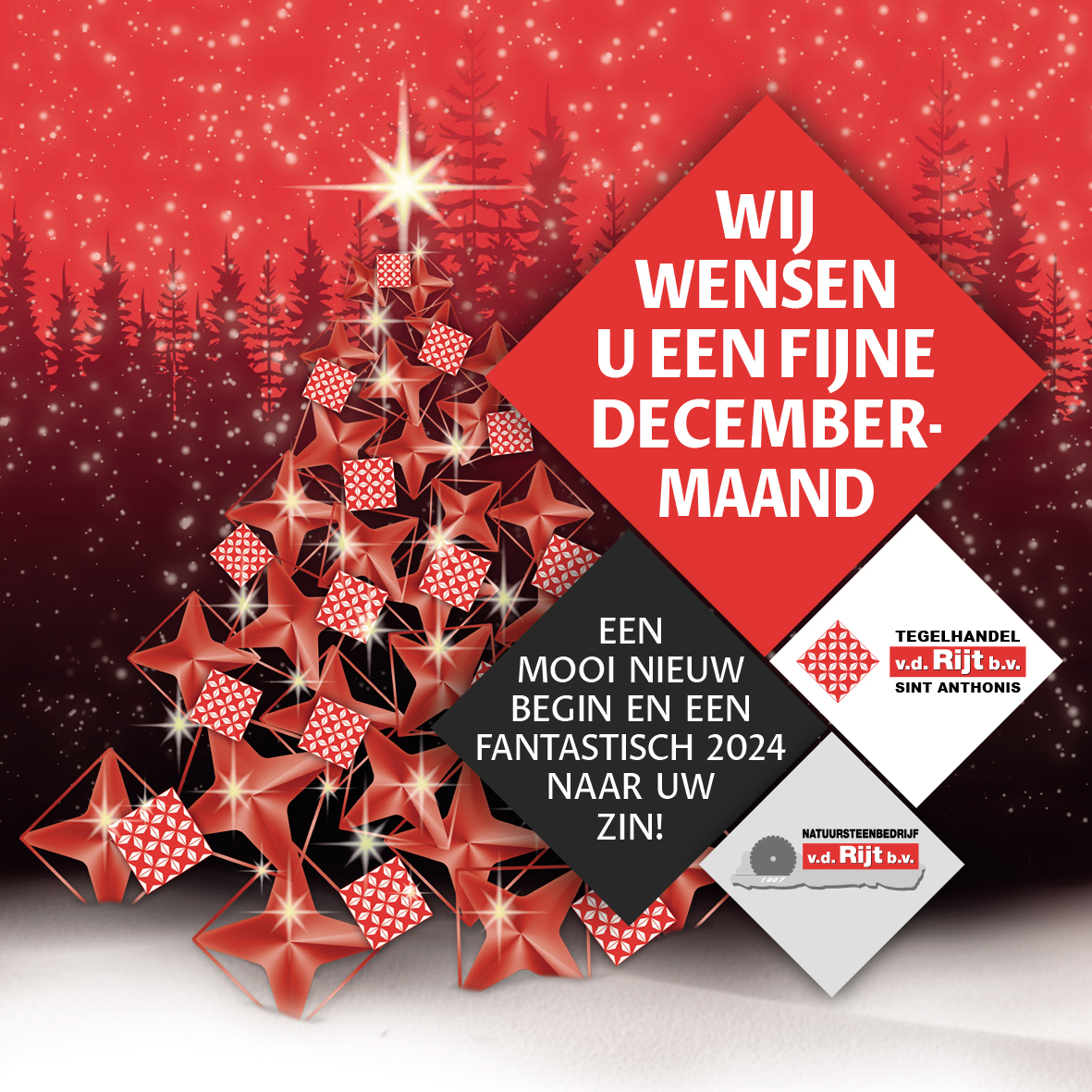 Fijne decembermaand gewenst