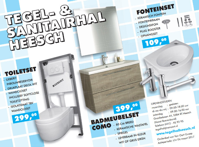 Badkamer aanbiedingen