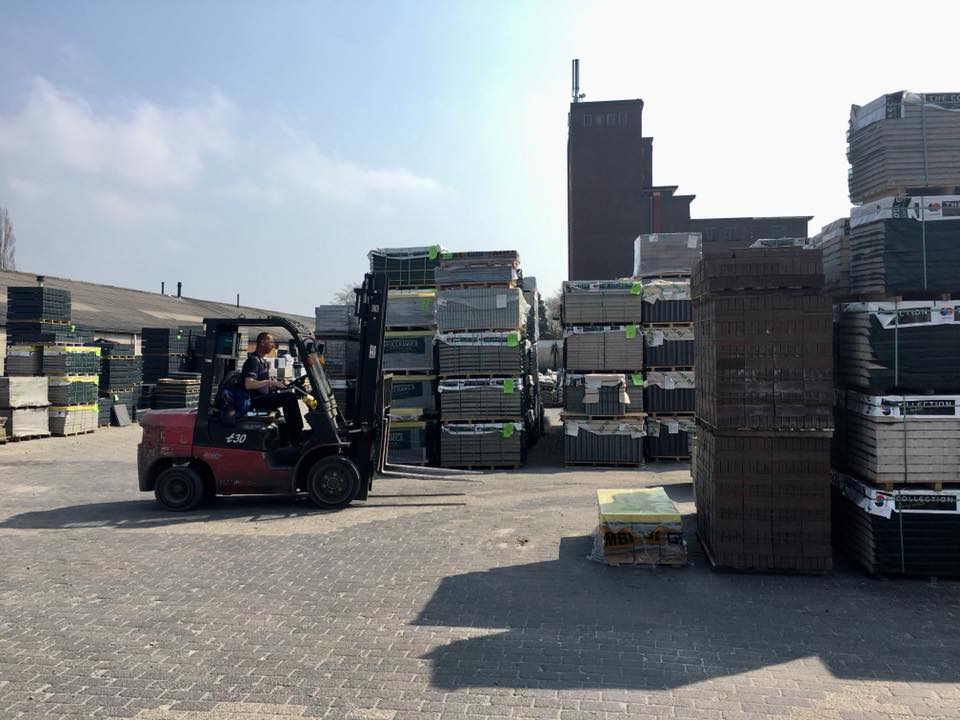 Sierbestrating van Steenbergen
