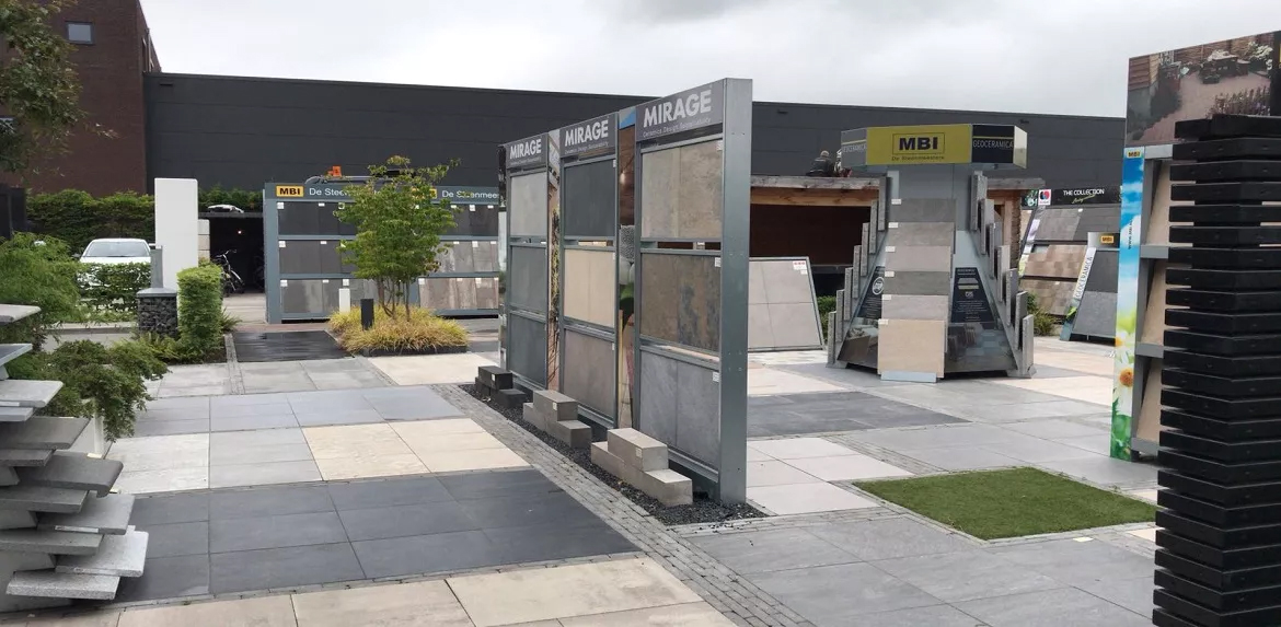 Meer dan 1.000 m2 Showtuin