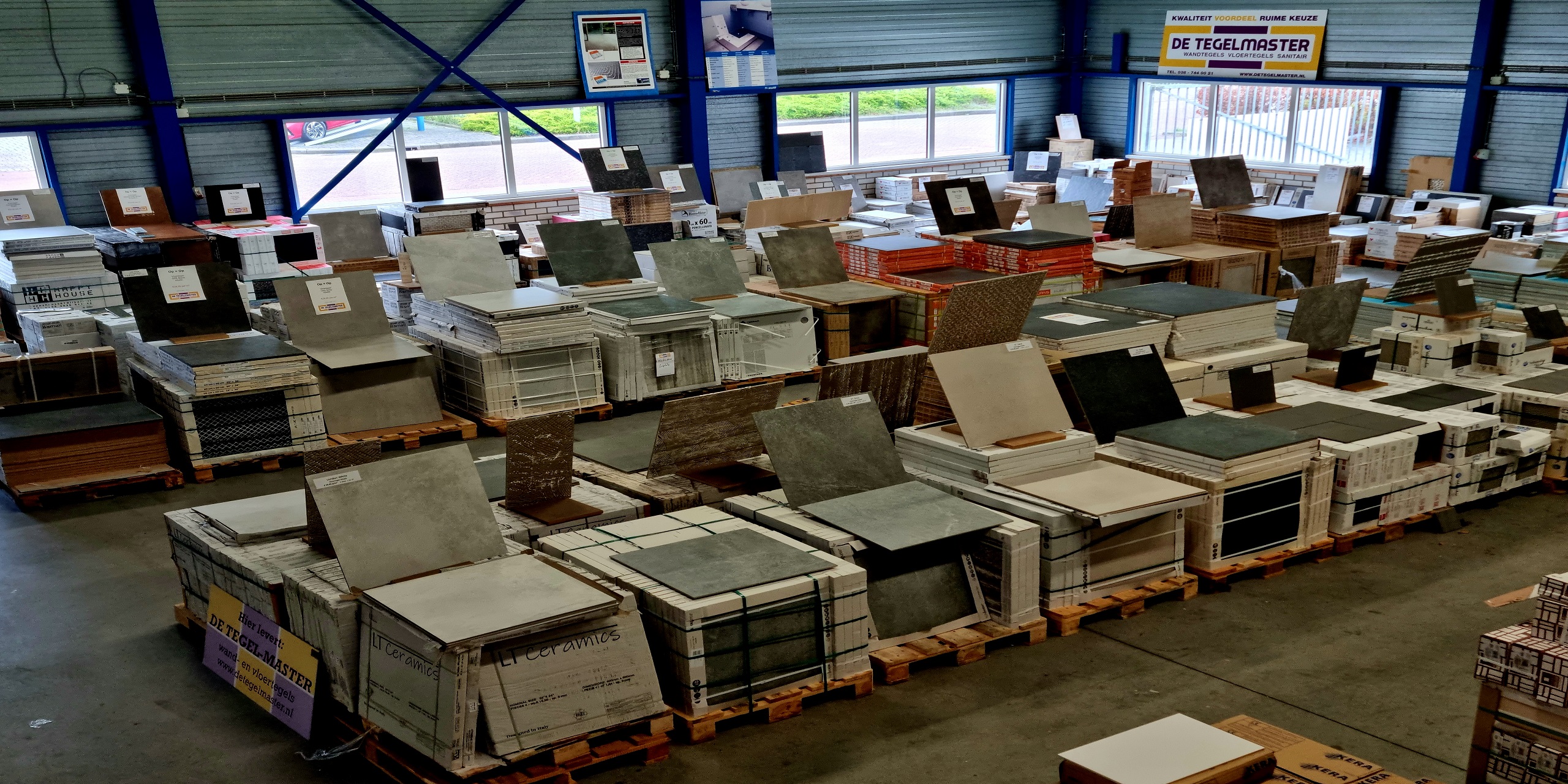 De Tegelmaster Zwolle ⚡ Ruim 3.000 m² voorraad