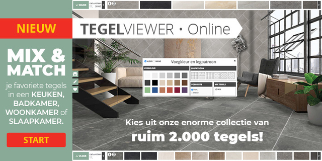 Gebruik onze Tegelviewer