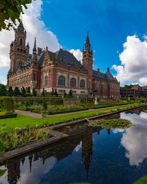 In het hart van Den Haag