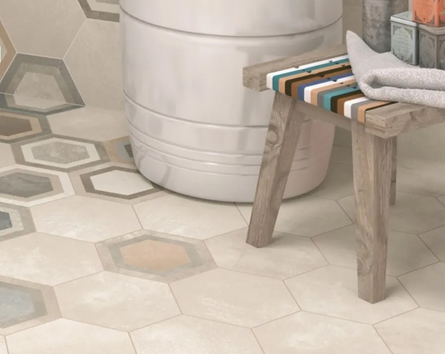 ✨ Hexagon Tegels: Speels Design met Tijdloze Uitstraling