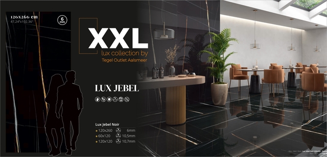 XXL lux collection by Tegel Outlet Aalsmeer