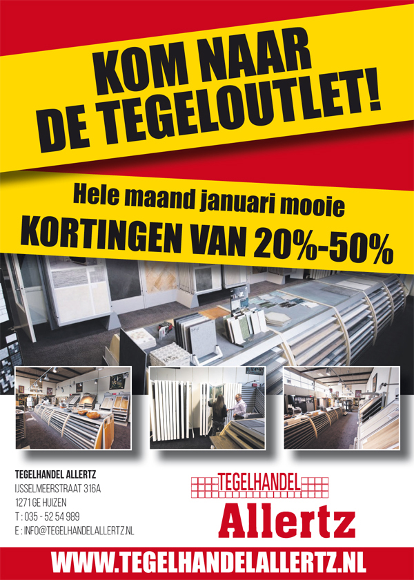 DEZE ACTIE IS VERLENGD TOT 11 FEBRUARI