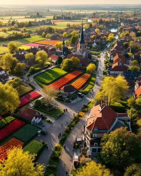 Tegels in Hillegom